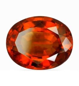 Buy 100% Pear Certified Natural Hessonite Garnet Loose Gemstone 3.3 Ratti