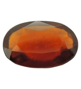 Buy Hessonite Garnet Gem Oval Cut (Gomed Stone) 3.5 Ratti