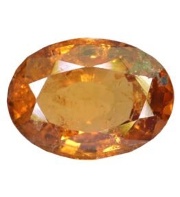 buy Natural Certified Hessonite Garnet (Gomed) Gemstone 4.8 Ratti