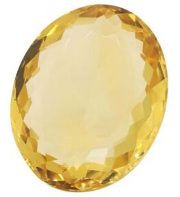 yellow citrine crystal