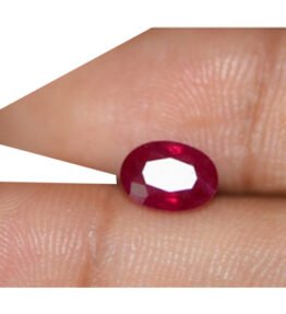 Buy ruby stone online Manik Gemstone Certified Natural Red  Round Cut Loose