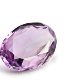 Amethyst Kathela Beautiful Looking African Oval Shape Certified Amethyst Gemstone 9.3 Ratti