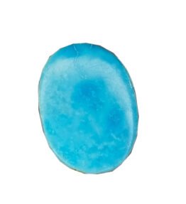 Kalyan Gems Natural Certified  Quality Turquoise Gemstone Original  5.5 Carat dark blue turquoise