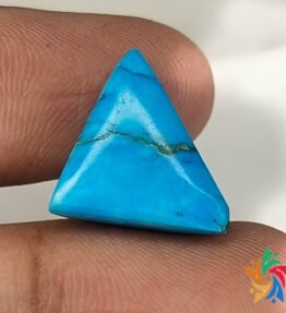 Kalyan Gems Certified Oval Cut blue Turquoise Stone buy online at wholesale prices 5.9 Carat sky blue turquoise