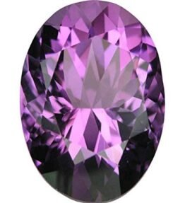 Amethyst Kathela Beautiful Oval Shape Purple Amethyst Kathela African  Gemstone 7.95 Ratti