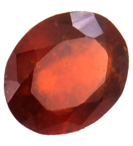 Beautiful Oval African Hessonite Garnet (Gomed) Stone 100% Certified 3.74 Ratti