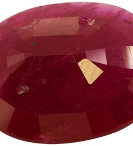 Beautiful 4.8 Ratti Very Nice Natural Oval Mixed Cut Red Ruby (Manik) Gemstone