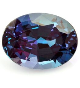 13.25 Ratti Color Changing Alexandrite Stone Lab Created Synthetic Loose Gemstone AAA Quality Excellent Shinning Stone