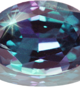 Â 4.25 Ratti Color Changing Alexandrite Stone Lab Created Synthetic Loose Gemstone AAA Quality Excellent Shinning Stone