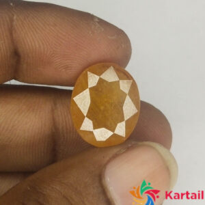 Yellow Sapphire Stone Original Certified