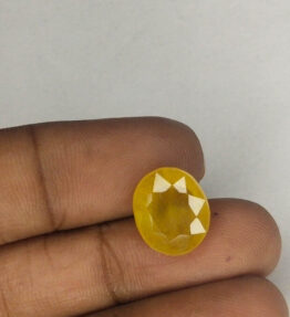 pukhraj  7.25 Carat Loose Yellow Saaphire