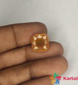 guru stone 7.5 Carat  Certified Natural    Loose Yellow Saaphire Pukhraj