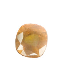 Kalyan Gems pushparagam  Original Certified Loose Gems online 6025 Carat cushion Shape