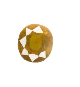 yellow sapphire  pukhraj Certified Loose Gems  12.9 Carat round brilliant Shape