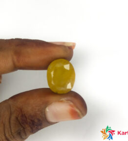 pushkaraj stone  pukhraj Certified Loose Gemstone  12.15 Carat oval Shape