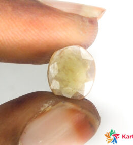 yellow sapphire  Loose Gemstone  2.45 Carat oval Shape