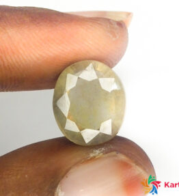 kanaga pushparagam stone  pukhraj Certified Loose Gemstone  8.05 Carat oval Shape