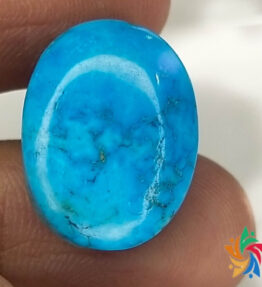 Kalyan Gems Natural Certified  Turquoise Gemstone Oval Shape 20.1 Carat turquoise birthstone