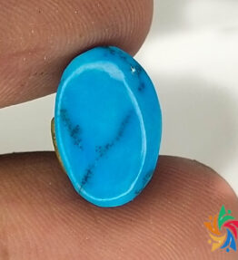 Kalyan Gems Buy Certified Firoza Gemstone Oval Shape 5.7 Carat feroza stone online