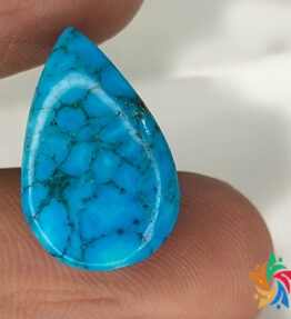 Kalyan Gems Natural  Turquoise Ratna Oval Shape natural Firoza 8.6 Carat firoza stone