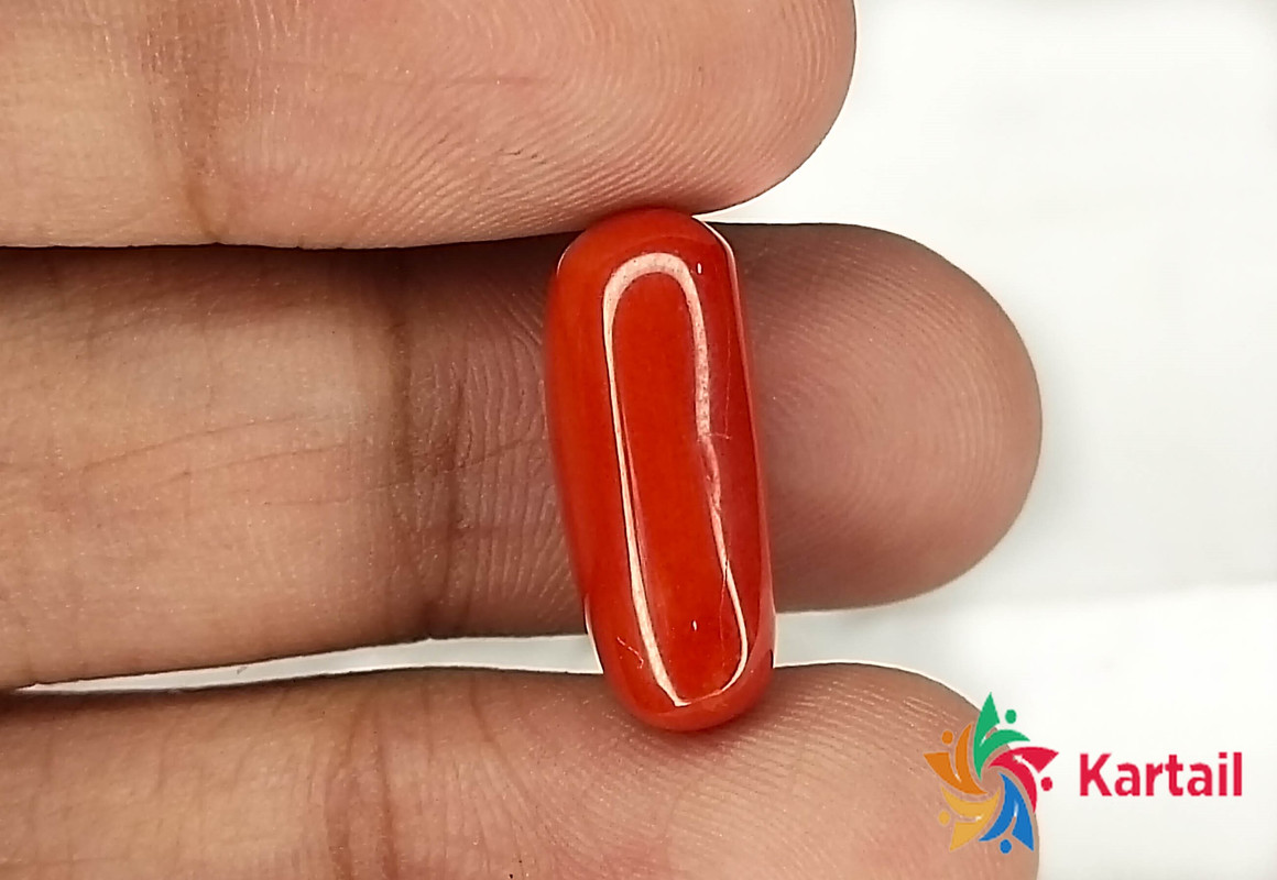 original red coral stone