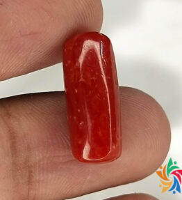 Kalyan Gems  Red moonga Loose  7.15 Carat