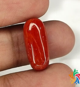 Kalyan Gems  moonga Stone Certified Natural stones  moonga ratna 8.2 Carat
