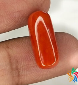 Kalyan Gems Munga ratna  Shine Certified Red  8.3 Carat