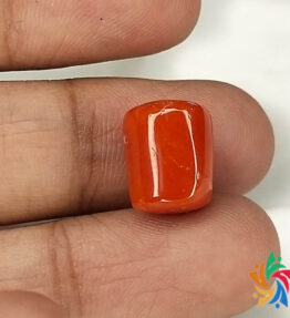 kalyan Gems  Red Munga stone 8 Carat