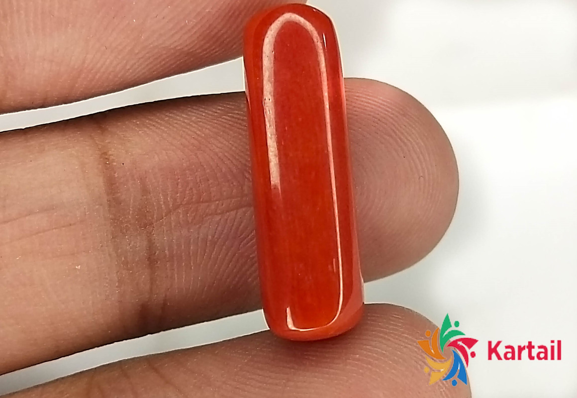 original red coral stone