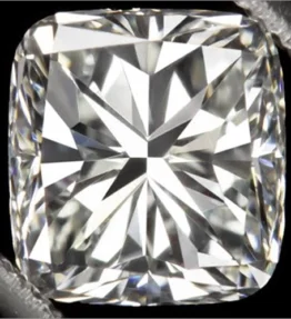 GRA Certified  Moissanite Stone  Gemstone Cushion - Brilliant Cut