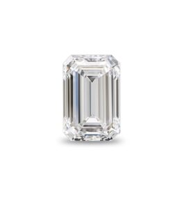 GRA Certified  Moissanite Stone  Emerald Cut