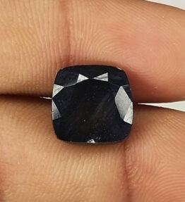 Kalyan Gems Natural blue Sapphire neelam  Stone Certified stone 9.2 Carat rectangular Shape original neelam pathar