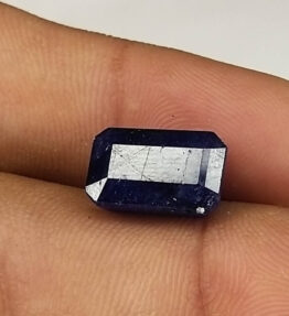 Kalyan Gems Blue Sapphire Neelam Loose Natural Certified cylone Mines Precious Neelam Gemstone 7 Carat Oval Shape neelam stone
