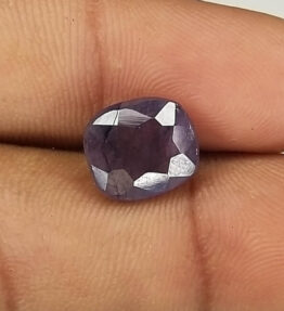 Kalyan Gems blue Sapphire neelam Gemstone Oval Cut  4.8 Carat Oval Shape round blue sapphire