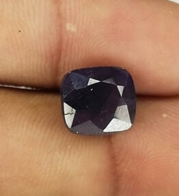 Kalyan Gems Natural blue Sapphire neelam  Gemstone Original Best Quality  6.8 Carat cushion  Shape light blue sapphire