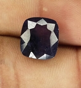 Kalyan Gems Natural Certified blue Sapphire neelam Gemstone 9.4 Carat cushion  Shape neelam gemstone