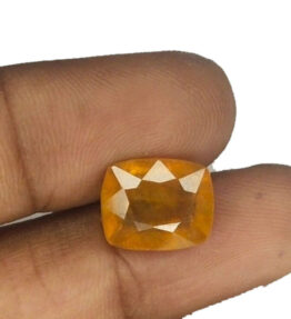 GRA Certified Yellow sapphire Gemstone Original Certified Pukhraj stone 1.0 Carat to 22 Carat