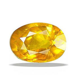 GRA Certified Yellow sapphire Stone Original Certified Pukhraj Gemstone 1.0 Carat to 22 Carat