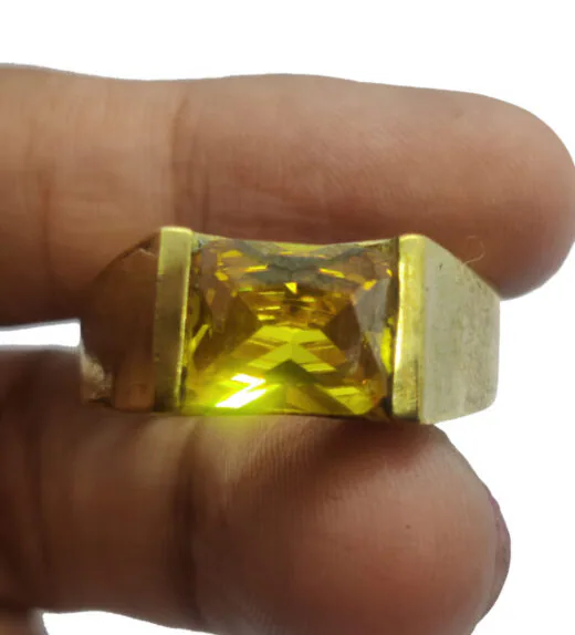 natural Pukhraj Ring